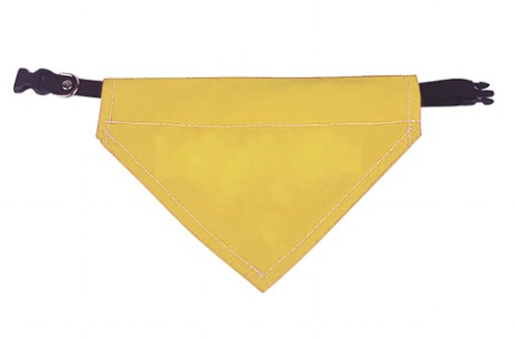 Dog Bandana Solid Color Pet Collar Scarf