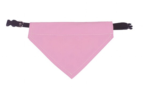 Dog Bandana Solid Color Pet Collar Scarf